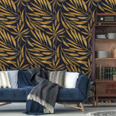 Art Deco Floral  Wallpaper